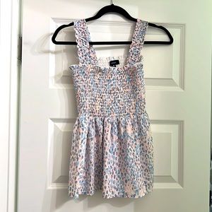 Aqua medium tank top